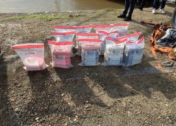 Ocupan 62 paquetes presumiblemente cocaína en Sans Souci