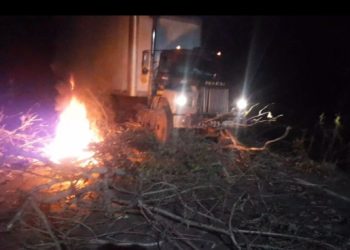 Protestan contra apagones en comunidades de Dajabón y Montecristi