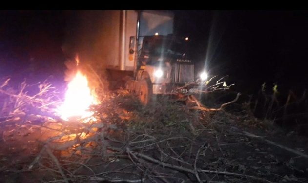 Protestan contra apagones en comunidades de Dajabón y Montecristi