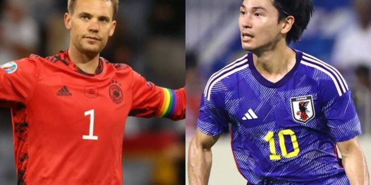 Alemania vs Japón, Resumen, Resultado y Goles