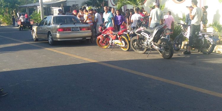Padre y su hijo resultan heridos durante accidente en los Miches Dajabón 