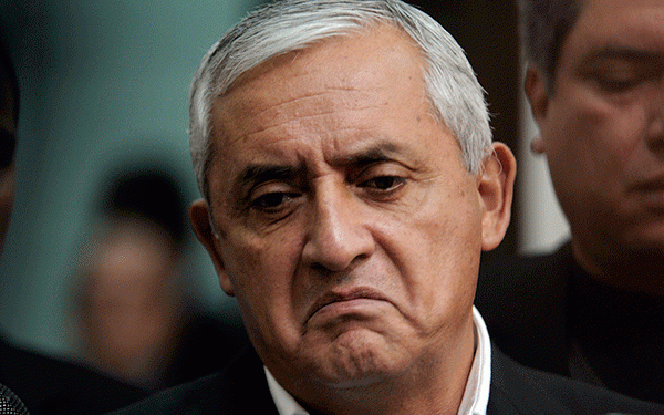 Declaran culpable a expresidente guatemalteco Pérez Molina por corrupción