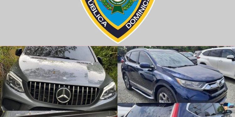 Recuperan tres vehículos habían sido sustraídos por delincuentes en Puerto Plata, Sosúa y Cabarete