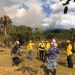 Más de 60 bomberos tratan detener incendio que a consumido cientos de hectárea de bosque en cordillera de Dajabón