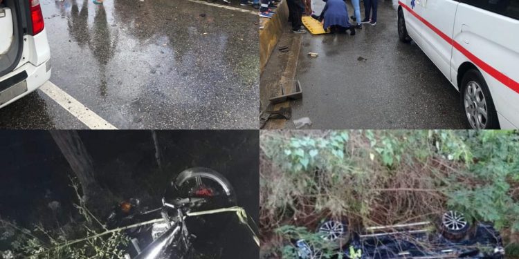 Múltiples heridos en accidentes de tránsito ocurridos por separado en localidades de Puerto Plata