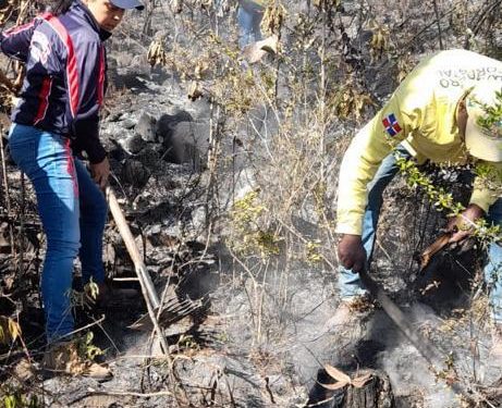 Medio Ambiente informa extinción de incendios forestales en Dajabón