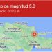Se registra temblor de 5.0 en territorio nacional