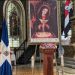 Colocan réplica de imagen de la Virgen de la Altagracia en la Basílica Nuestra Señora de los Ángeles en Costa Rica