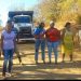 Protestan por tercer día contra constructora del muro fronterizo en Dajabón por extracción de material que contamina la comunidad