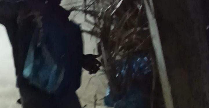 Munícipe decide recoger las basuras en barrio abandonado el servicio por el ayuntamiento de Dajabón
