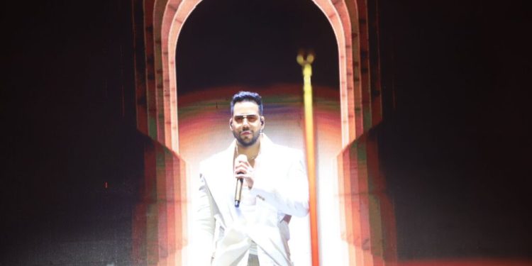 Romeo, enorme, se entrega al público peruano