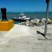 Impacto de Buque carguero daña punta del Puerto Turístico «Taino Bay» en Puerto plata y daños también  a la embarcación extranjera 