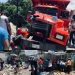 Choque de camión maicero y camioneta deja cuatro personas heridas en Cofresí
