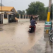 Aguacero causa inundaciones en municipios de Santiago