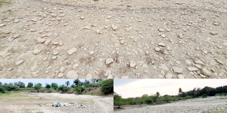 Daños medioambientales y sequía desaparecen río Bajabonico en comunidad de Luperón