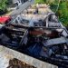 Incendio destruye tres viviendas en el municipio de Los Hidalgos (El Mamey), no hubo personas lesionadas