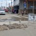 Someten otra vez badén de la calle ancha a reparación a 48 horas de terminada la obra