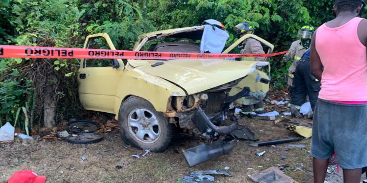 Accidente de tránsito en Cabarete y Puerto Plata deja dos fallecidos