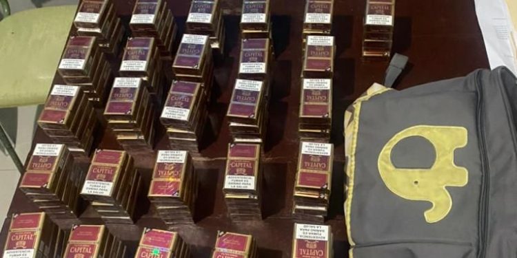 Apresan en Villa Vásquez dos personas con 130 cajetillas de cigarrillos traídos de contrabando desde Haití