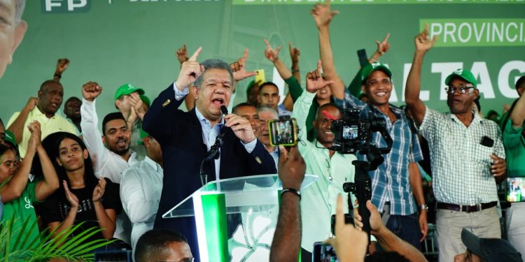 Leonel dice que el gobierno de PRM es «bulto, allante y movimiento»