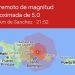 Se registra sismo de 5.0 grados en Samaná