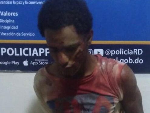 PN evita linchamiento presunto delincuente en Esperanza