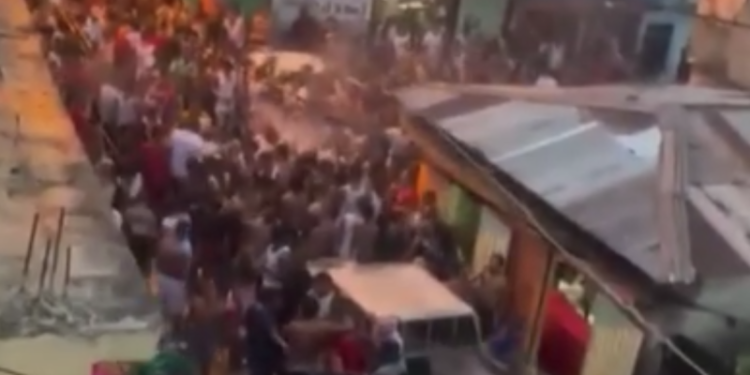 Suman 40 los heridos en «teteo» durante la tormenta Franklin