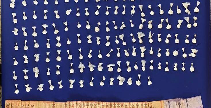 Joven apresado en Montecristi tenía 449.9 gramos presunta cocaína en en su poder