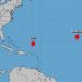 Margot se convierte en huracán en aguas abiertas del Atlántico y Lee sigue en categoría 3