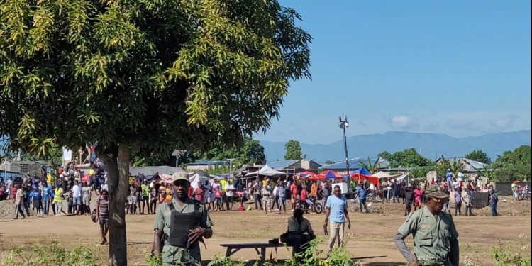 Haití refuerza seguridada en torno a la construcción del canal en el rio Masacre por Juana Mendez
