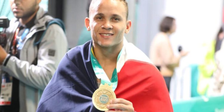 Audrys Nin logró un salto dorado en Chile