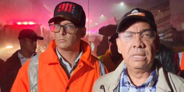 Ordenan cierre de túneles ante colapso de pared en desnivel