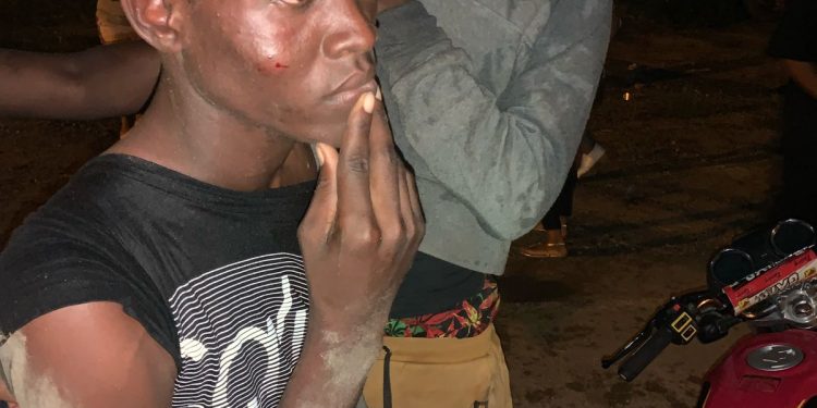 Atrapan presuntos ladrones Haitianos intentaron robar en vehículo en la Vigía Dajabón