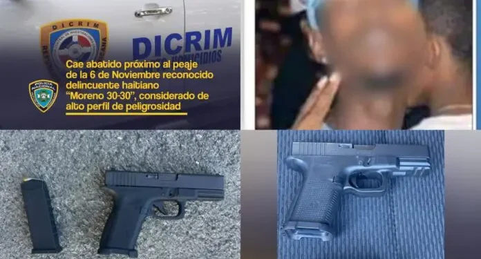 Cae abatido el haitiano apodado “Carpuela” y/o “Moreno 30-30”