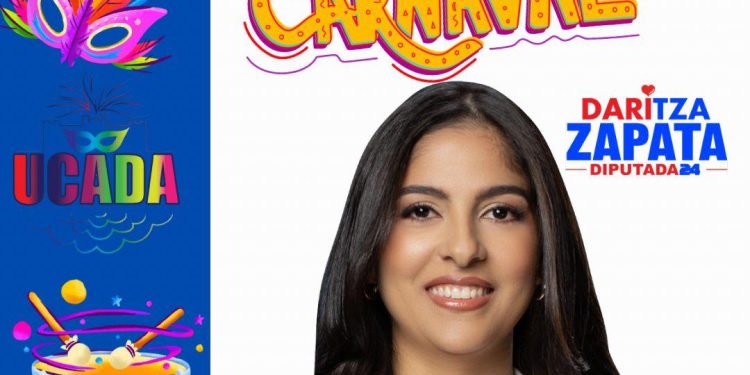 ¡Sorpresa en el Carnaval de Dajabón! Daritza Zapata es nombrada madrina al rescatar desfile