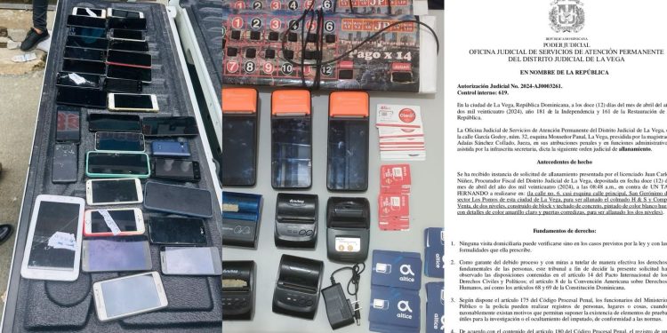 Ocupan mediante allanamiento 31 celulares y 86 tarjetas SIM de diferentes compañías