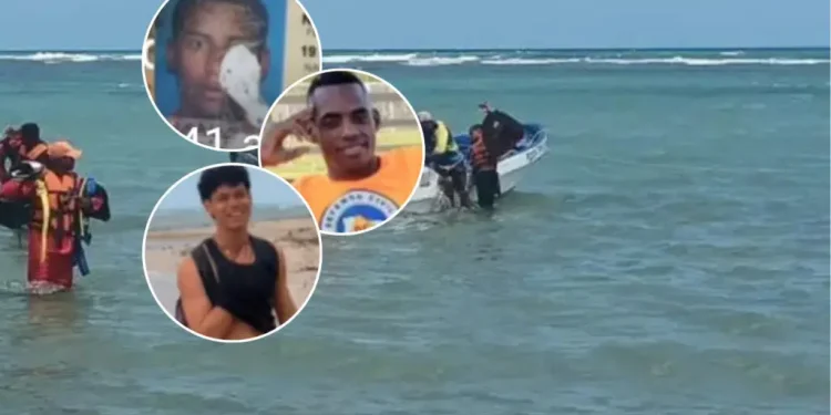 Recuperan los cuerpos sin vida de los tres desaparecidos en playa “El Bronx” de Puerto Plata