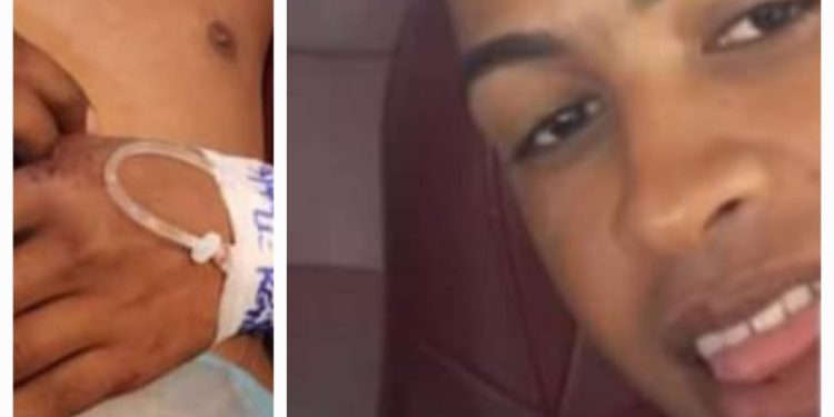 Joven resulta gravemente herido tras chocar motocicleta que conducía