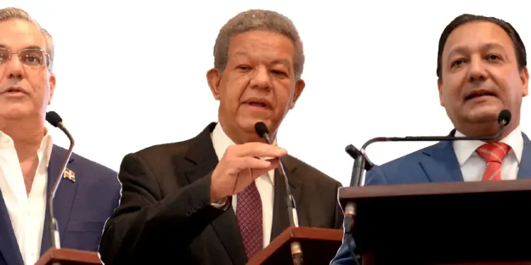 Abinader, Leonel y Abel presentan sus propuestas