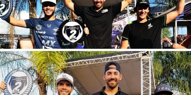 Dominicano Nogueras vence campeones nacionales e internacionales en tercer motocross’2024