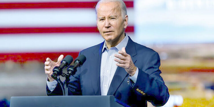 Biden condena la violencia en las protestas universitarias contra la guerra en Gaza