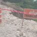 Suspenden en horas nocturnas el trànsito vehícular  en el lugar denominado «El Derrumbao», en la costa de Barahona