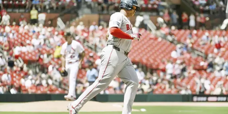 Devers iguala marca de jonrones en línea