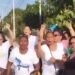 Centro de madres y junta de vecinos protestan por mal estado de carretera en la Vigía Dajabón