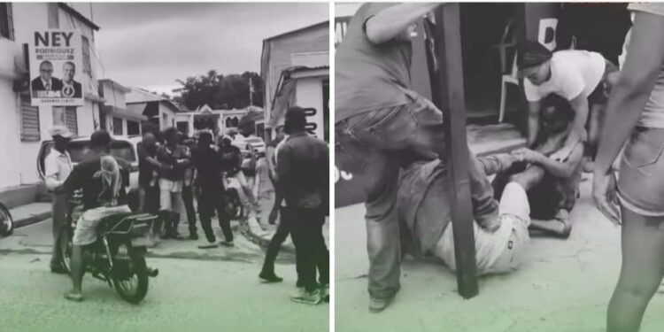 Militante del PRM resulta herido durante trifulca en local del municipio Partido Dajabón