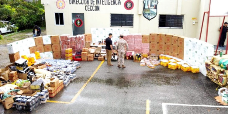 Más de 8 millones de cigarrillos incautados en la frontera en nueve meses