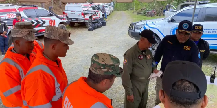 Equipo de Drones del 911 apoya al COE en búsqueda de senderista desaparecida