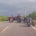 Vídeo; Haitiano resulta lesionado tras accidentarse  en trimotor cargado de guineo