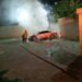 Incendian vehículo de un Haitiano en residencial de Dajabón