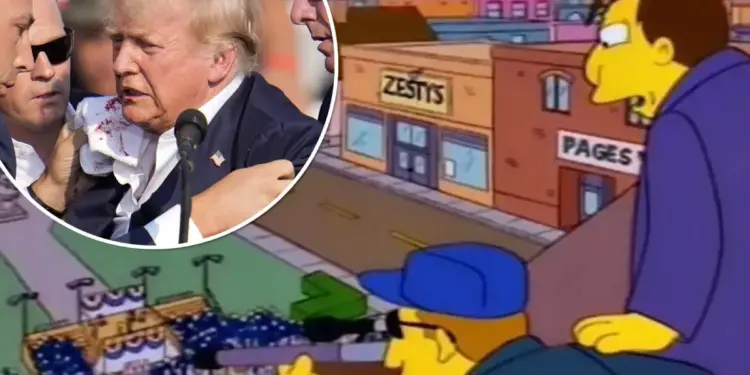 Retiran episodio de Los Simpson tras intento de atentado a Trump